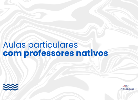 Aulas particulares com professores nativos
