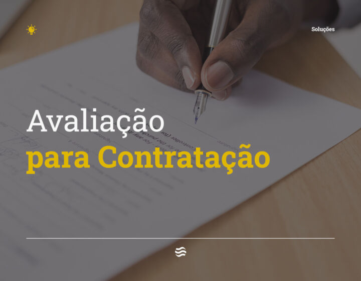 Avaliação para Contratação